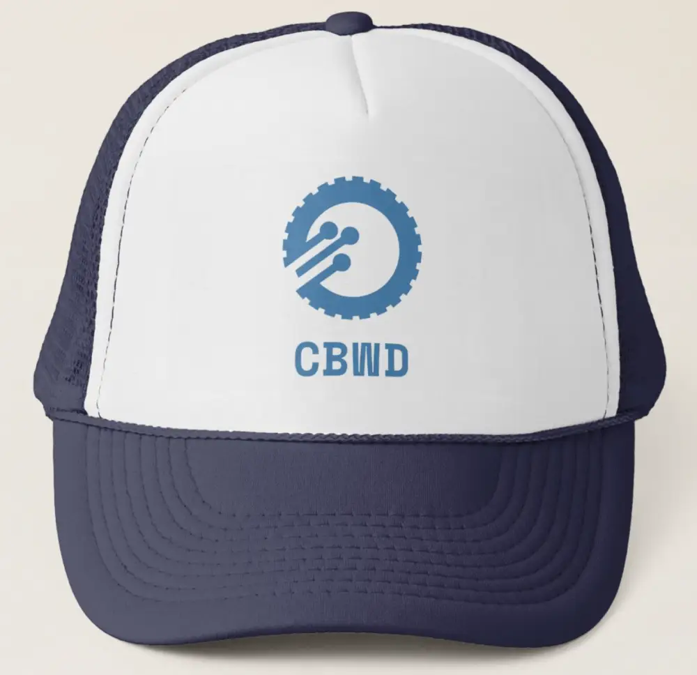 CBWD Trucker Hat front